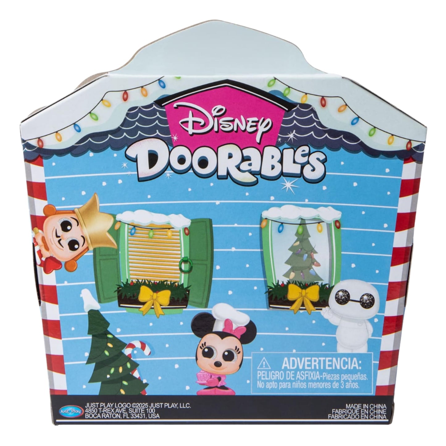 Disney Doorables Series 8 Christmas Countdown Pack, 5 Mystery Figures