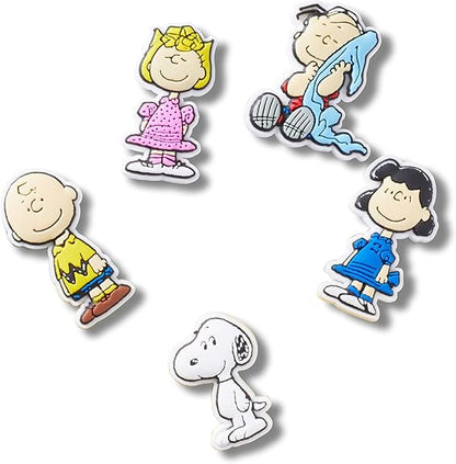 Crocs Jibbitz Peanuts 5-Pack Shoe Charms | Jibbitz for Crocs