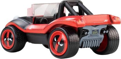 Mattel Hot Wheels 1:64 Scale Premium Pop Culture Spider Mobile Deadpool Buggy Die-Cast Vehicle