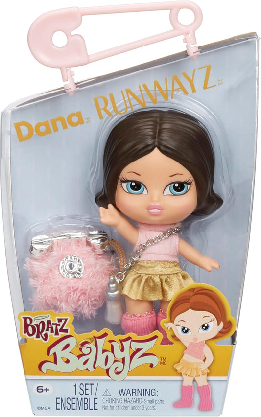 Bratz Babyz Runwayz Dana Collectible Fashion Doll with Real Fashions
