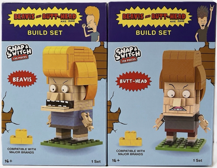 Snap & Switch 2-Pack Beavis and Butthead Build Set