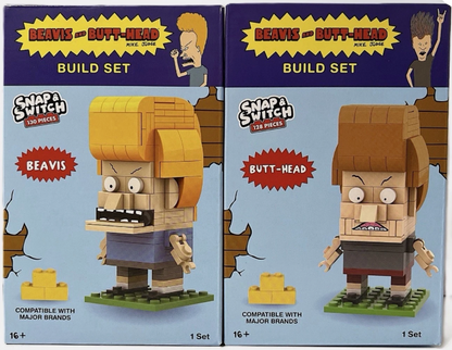 Snap & Switch 2-Pack Beavis and Butthead Build Set