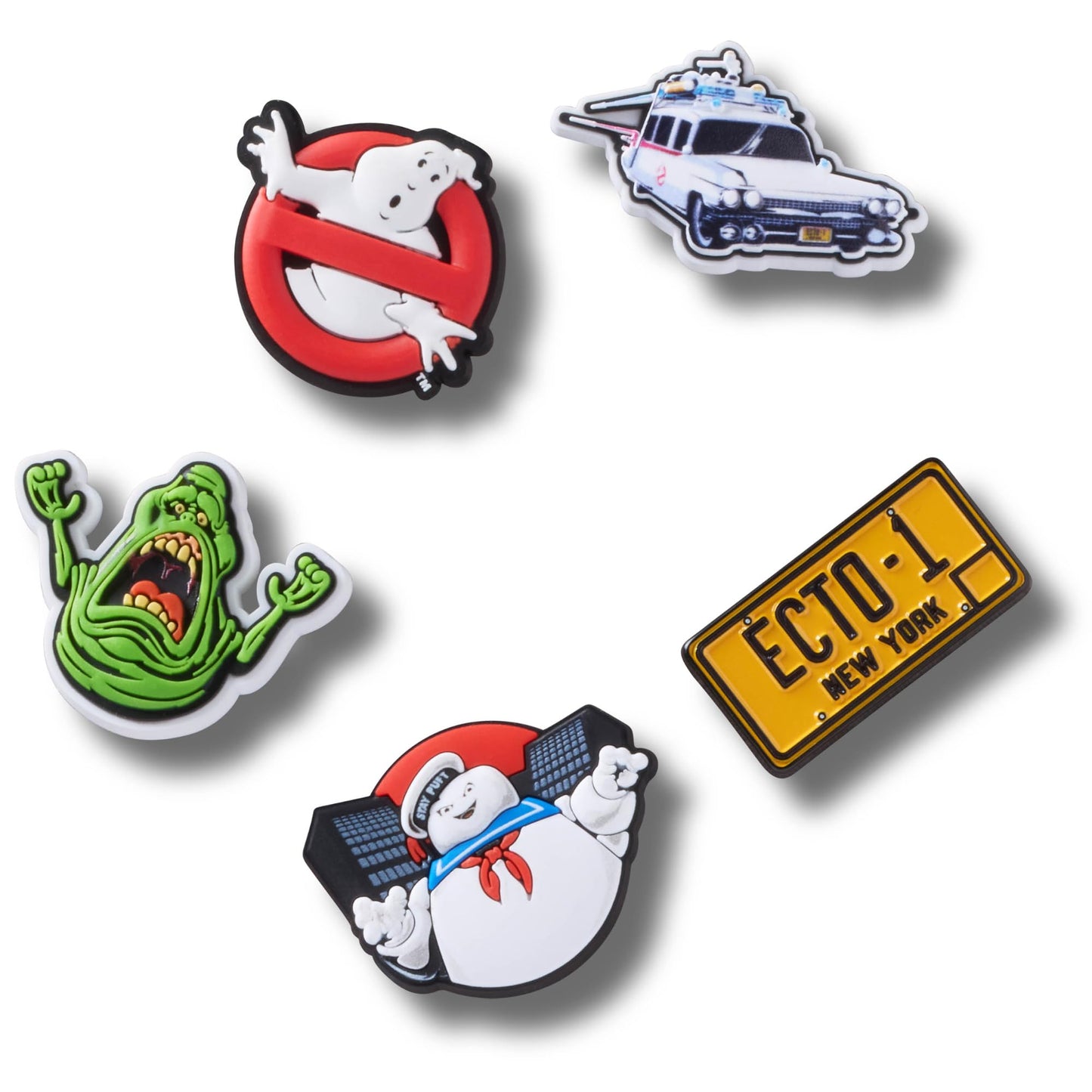 Crocs Jibbitz 5-Pack Ghostbusters Shoe Charms | Jibbitz for Crocs