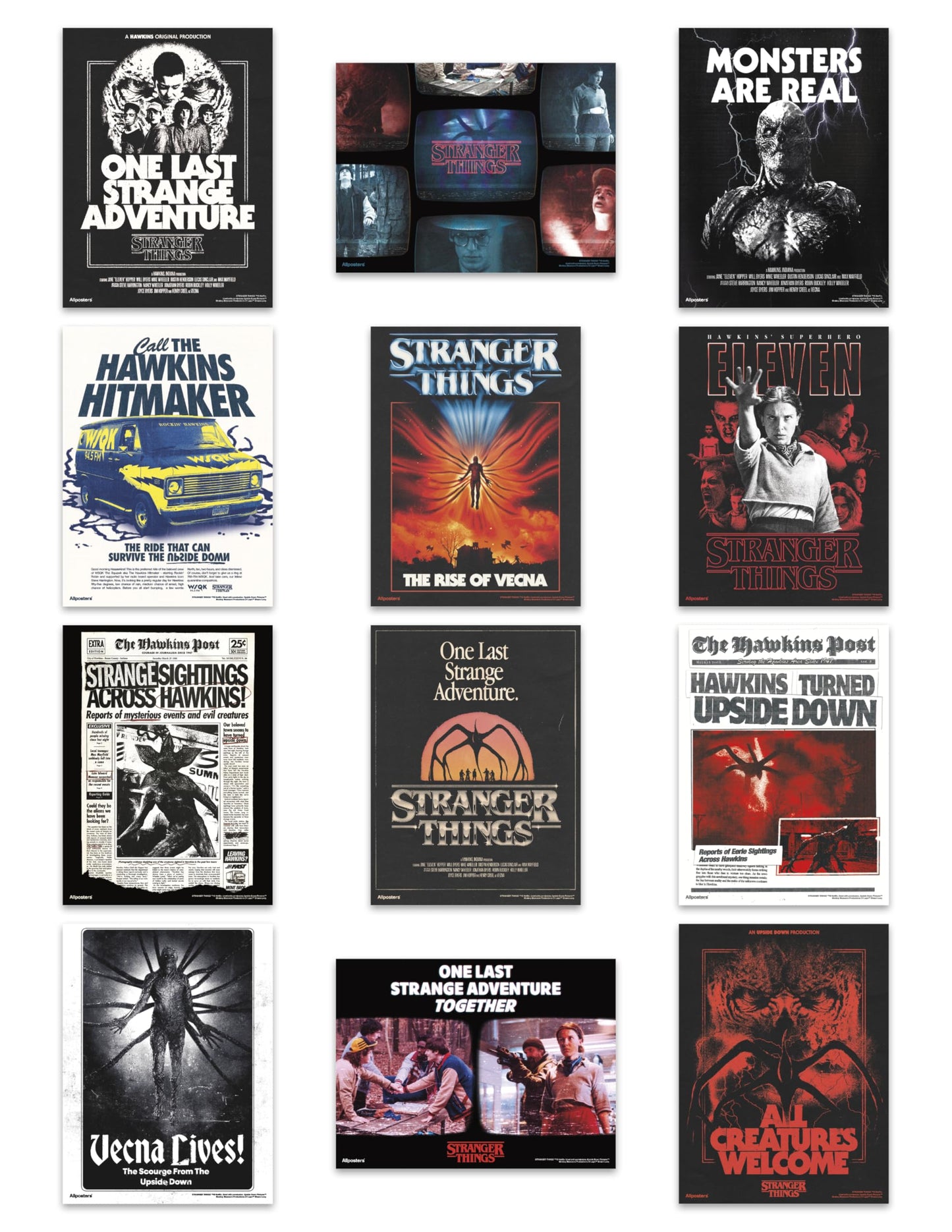 Netflix Stranger Things: Season 5 (2025) Poster Book Poster Book