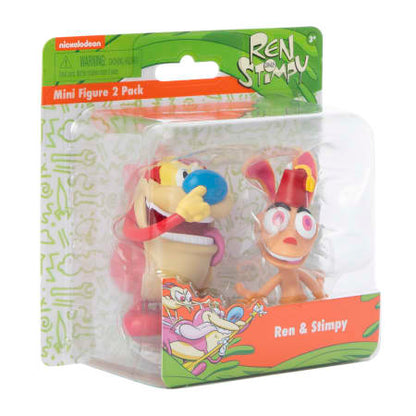 Nickelodeon Ren & Stimpy 2 Pack Mini Figure Set