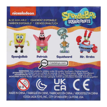 Spongebob Squarepants Mr. Krabs Figure Metalfigs Diecast Collectible Figure 2.5 in