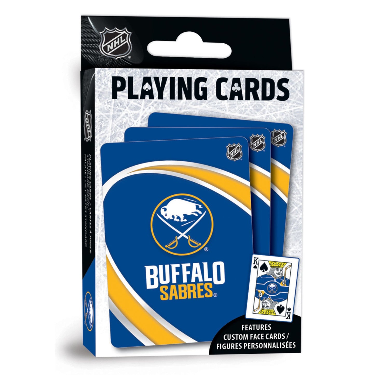 MasterPieces NHL Buffalo Sabres Playing Cards - 54 Card Deck