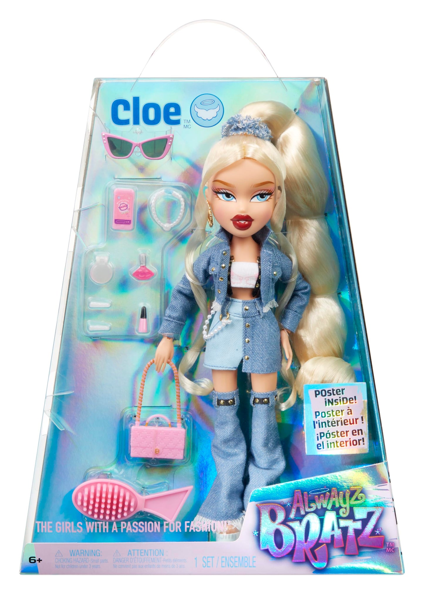 Bratz Alwayz Cloe Fashion Doll with 10 Accessories