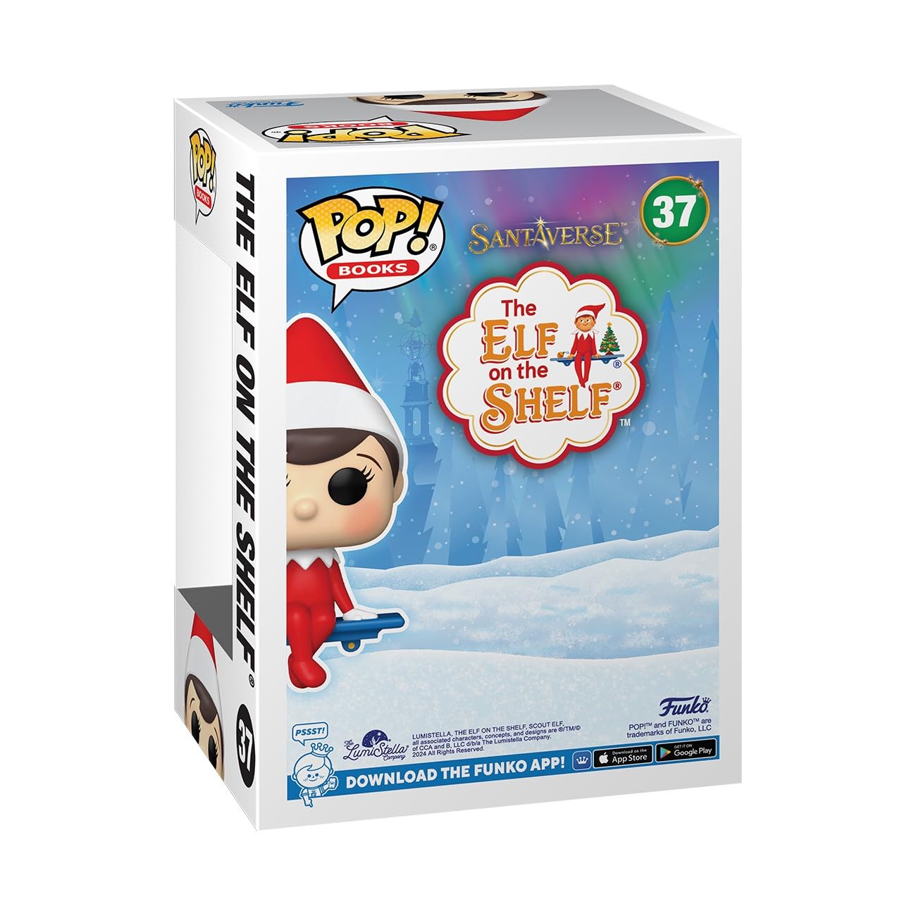 Funko Pop! Books: Elf on The Shelf- Elf (Flocked)