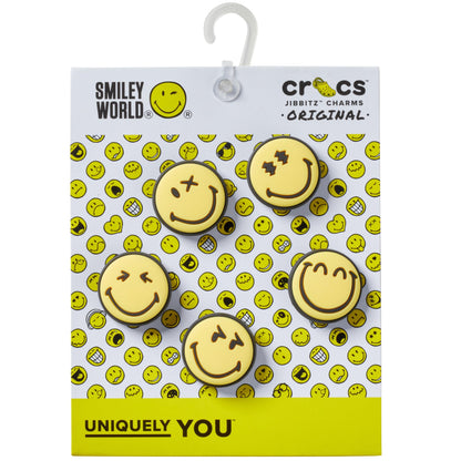 Crocs Jibbitz Smiley World 5-pack Shoe Charms | Jibbitz for Crocs