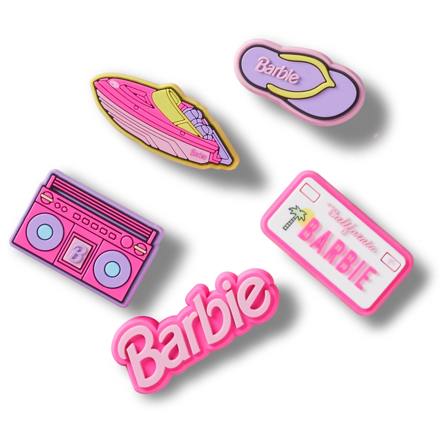 Crocs Jibbitz 5-Pack Barbie Retro | Jibbitz for Crocs