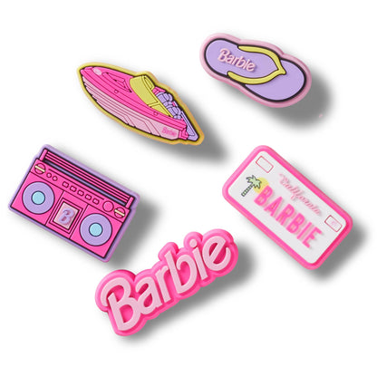 Crocs Jibbitz 5-Pack Barbie Retro | Jibbitz for Crocs