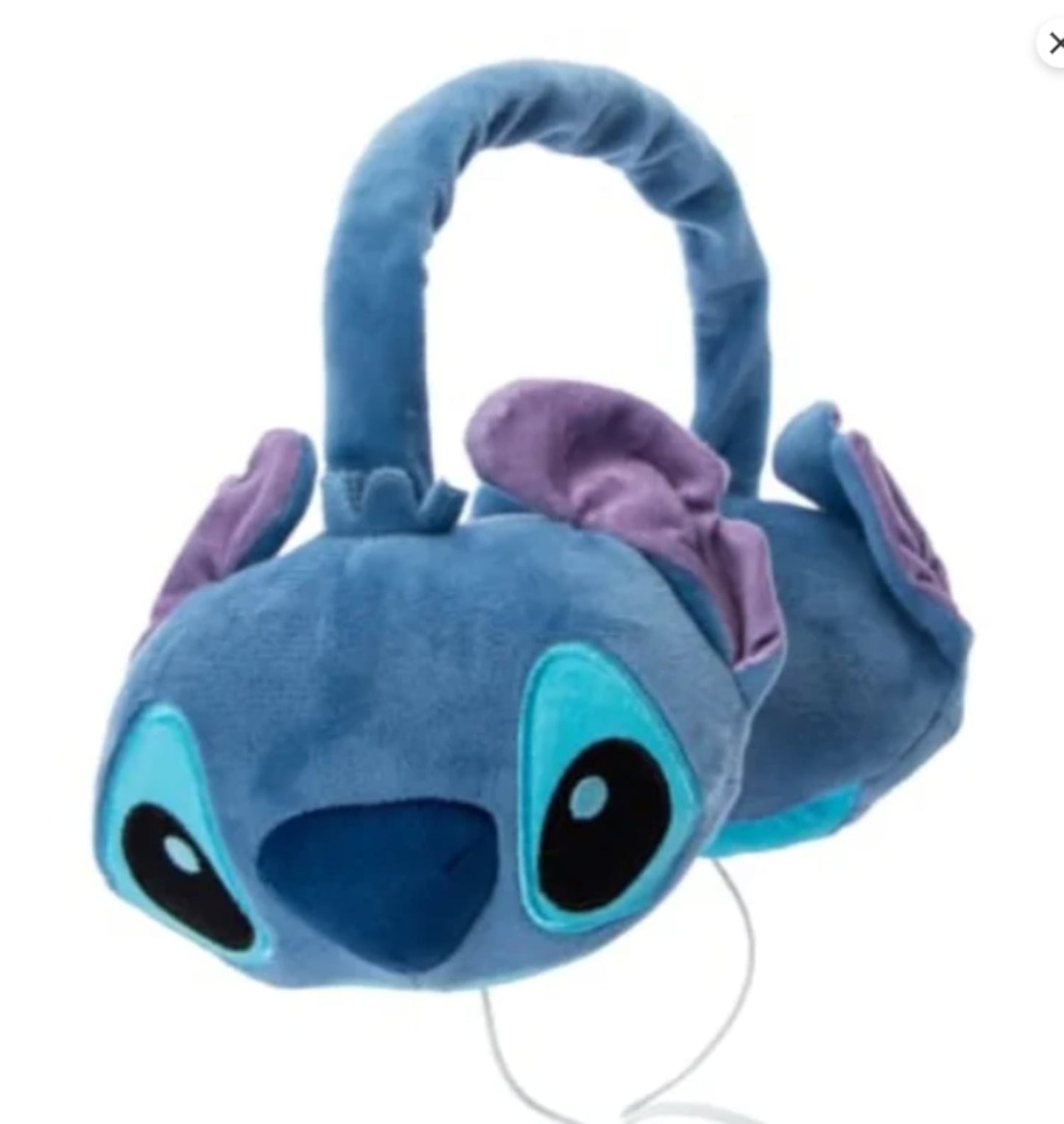 Disney Classics Stitch Plush Wired 3.5mm Jack Headphones