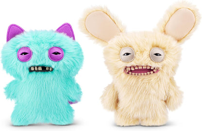 Fuggler Butt Ugly Pets Bundle Yawper Cat and Mr Buttons Rabbit 9-inch Plush Figures
