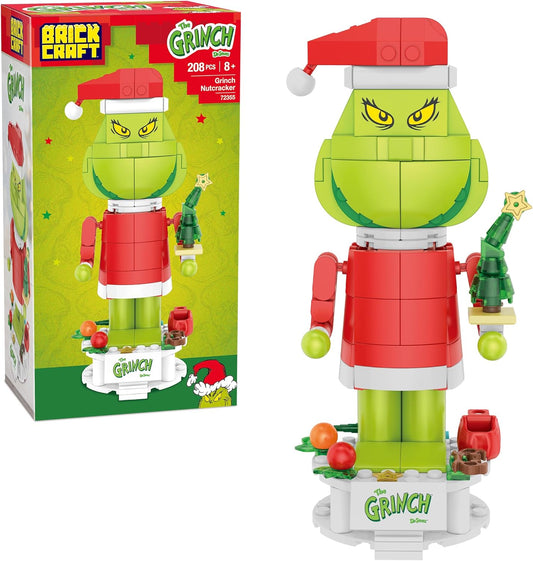 Brickcraft The Grinch Dr. Seuss Nutcracker Building Blocks Set, 208 pieces