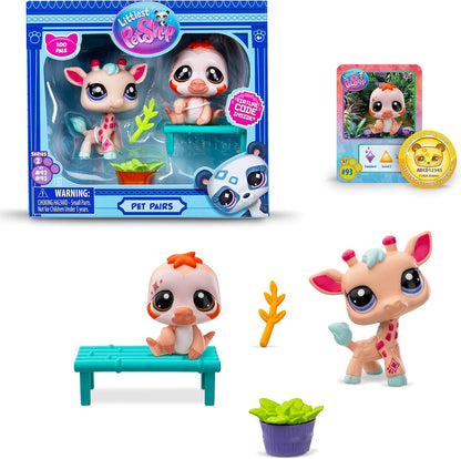 BANDAI Littlest Pet Shop Pet Pairs 2 Pack (ONE Random Variation), Series 2