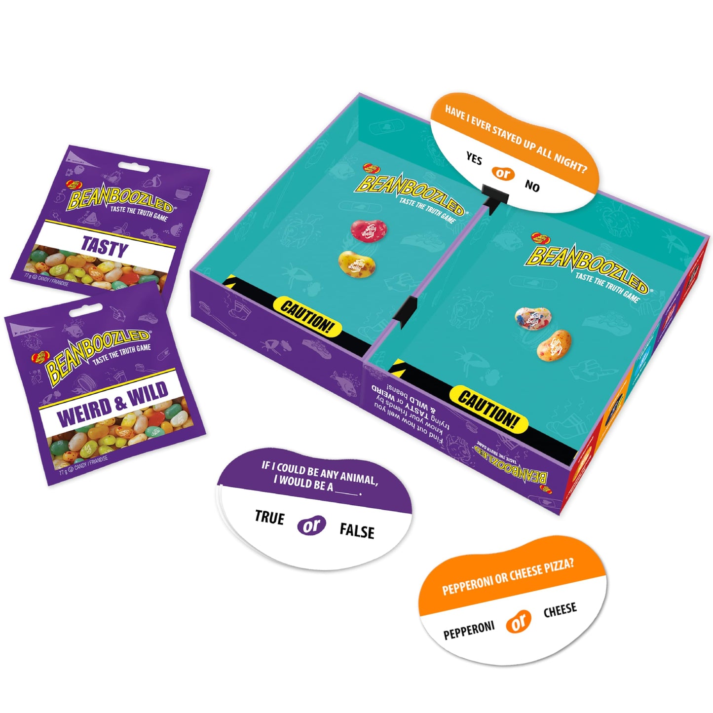 Jelly Belly BeanBoozled – Taste the Truth Family Board Game 7th Edition