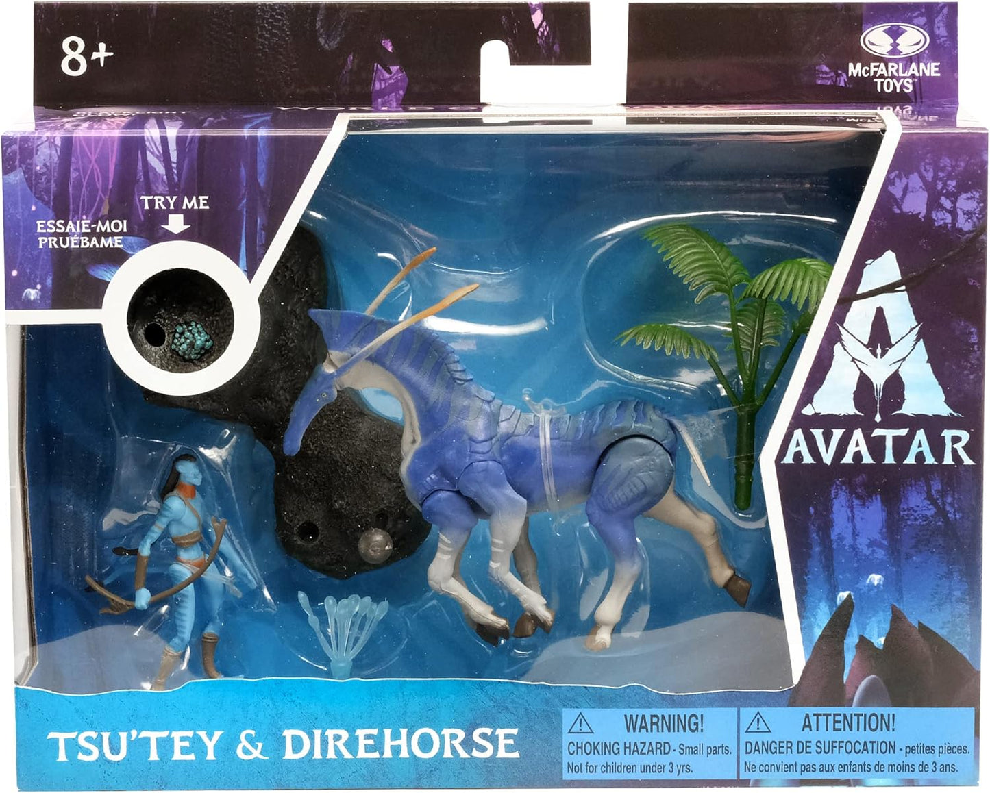 McFarlane Toys Avatar World of Pandora Tsu'tey & Direhorse