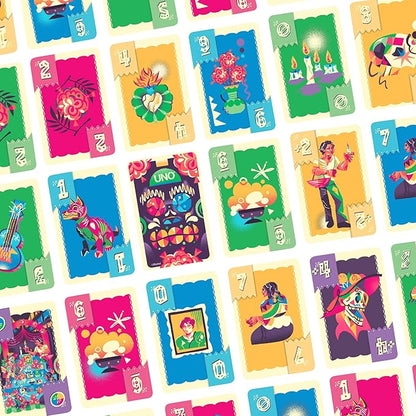 Mattel Games UNO Canvas Día de Muertos Card Game