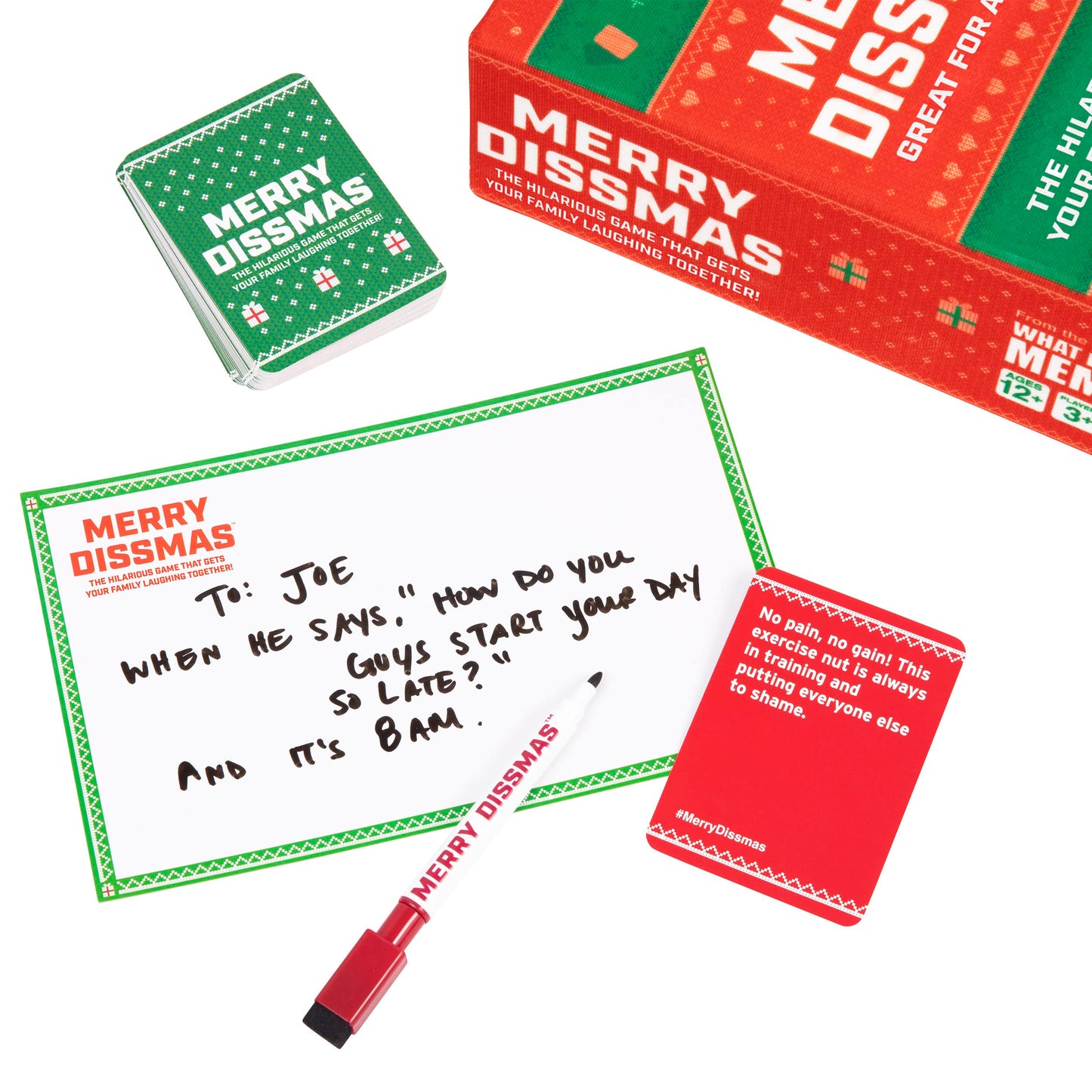 WHAT DO YOU MEME? Merry Dissmas – The Hilarious Family Holiday Party Game Family