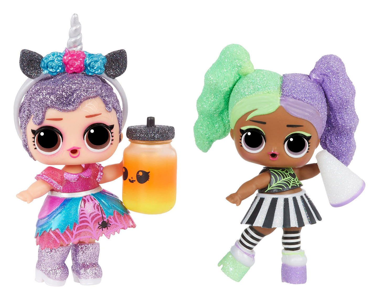 L.O.L. Surprise! Limited Edition Glitter Glow Doll Cheer Boo with 7 Surprises