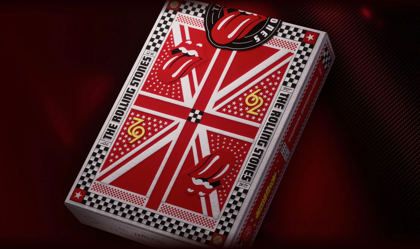 theory11 The Rolling Stones Premium Playing Cards, Poker Size Standard Index