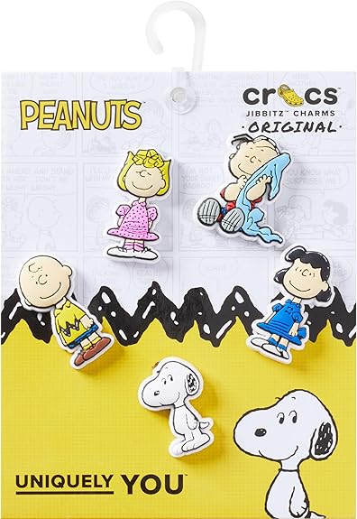 Crocs Jibbitz Peanuts 5-Pack Shoe Charms | Jibbitz for Crocs