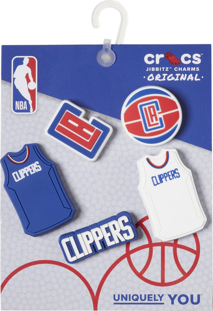 Crocs Jibbitz NBA Los Angeles Clippers 5-Pack Shoe Charms | Jibbitz for Crocs