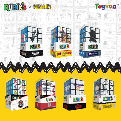 Rubik’s Cube – Peanuts Classic Moments Themed 3x3 Speed Cube