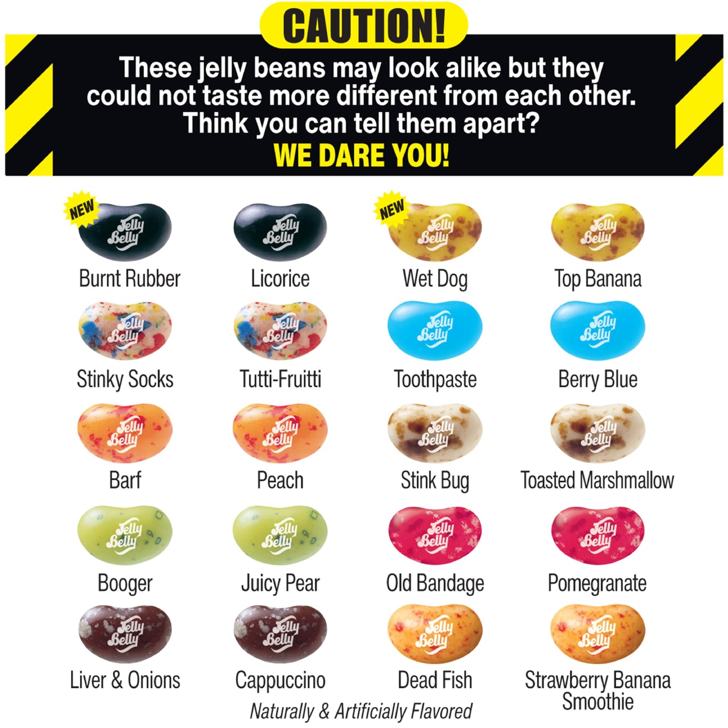 Jelly Belly BeanBoozled – Taste the Truth Family Board Game 7th Edition