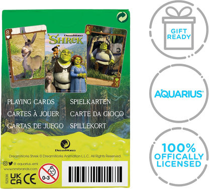 Aquarius Shrek Playing Card Deck in Collectible Tin