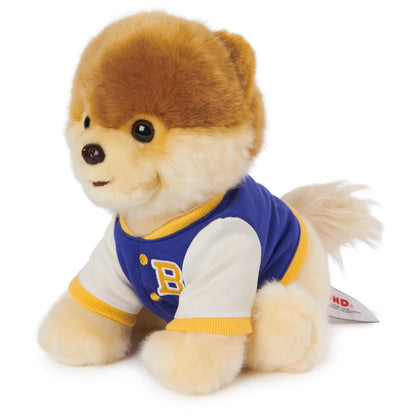 GUND Boo, The World’s Cutest Dog: Pomeranian Plush in Varsity Jacket