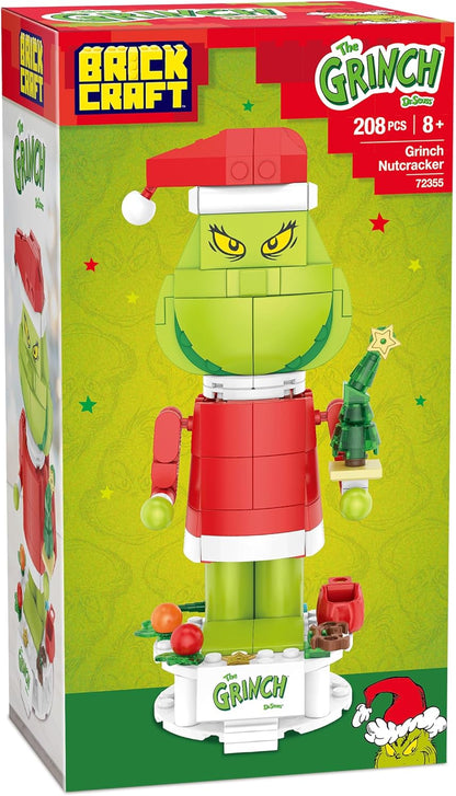 Brickcraft The Grinch Dr. Seuss Nutcracker Building Blocks Set, 208 pieces
