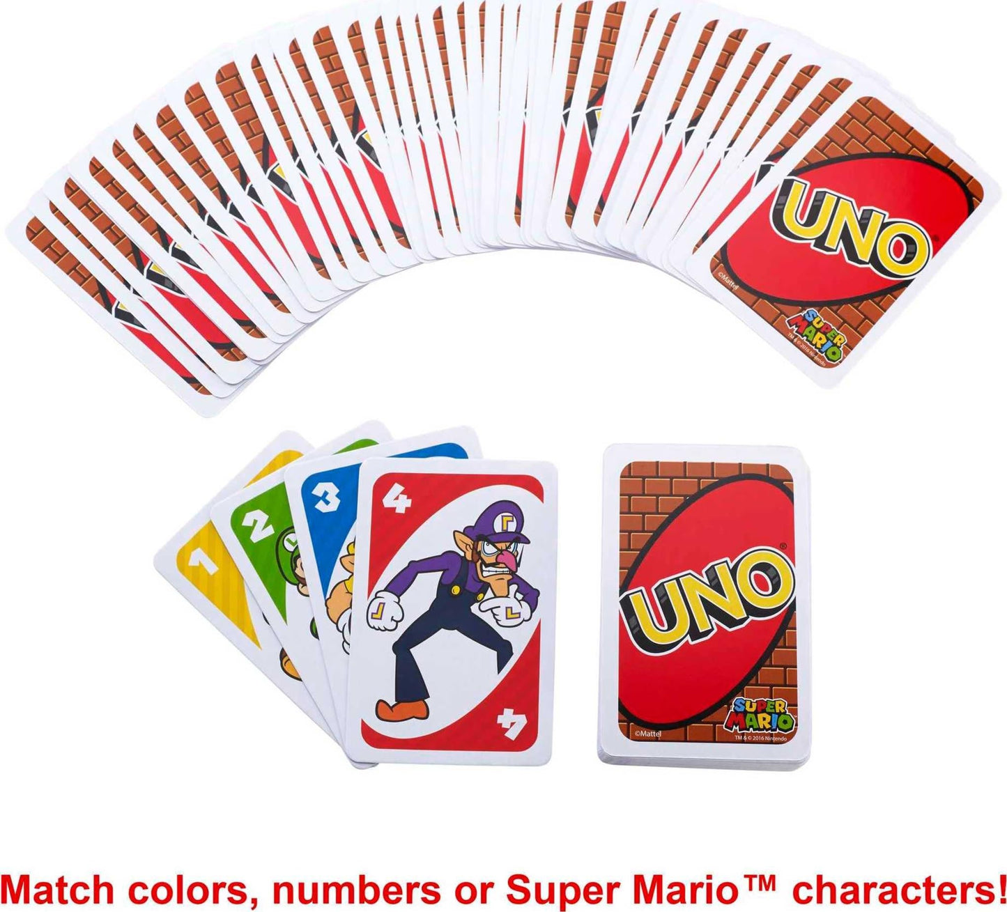 Mattel Games UNO Super Mario Card Game