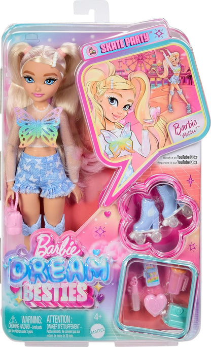 Barbie Dream Besties Roller Skating Barbie "Malibu” Fashion Doll