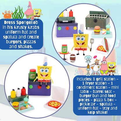 Spongebob Squarepants Teeny Tinies! Teeny Krusty Krab Playset