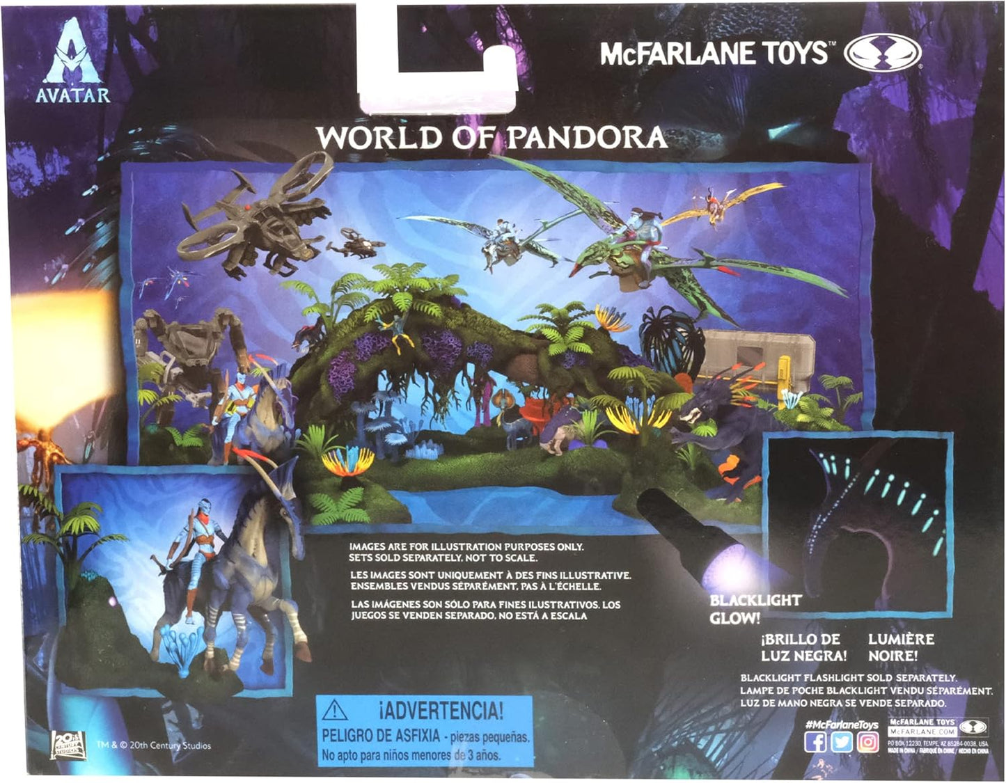 McFarlane Toys Avatar World of Pandora Tsu'tey & Direhorse