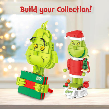 Brickcraft The Grinch Dr. Seuss Nutcracker Building Blocks Set, 208 pieces