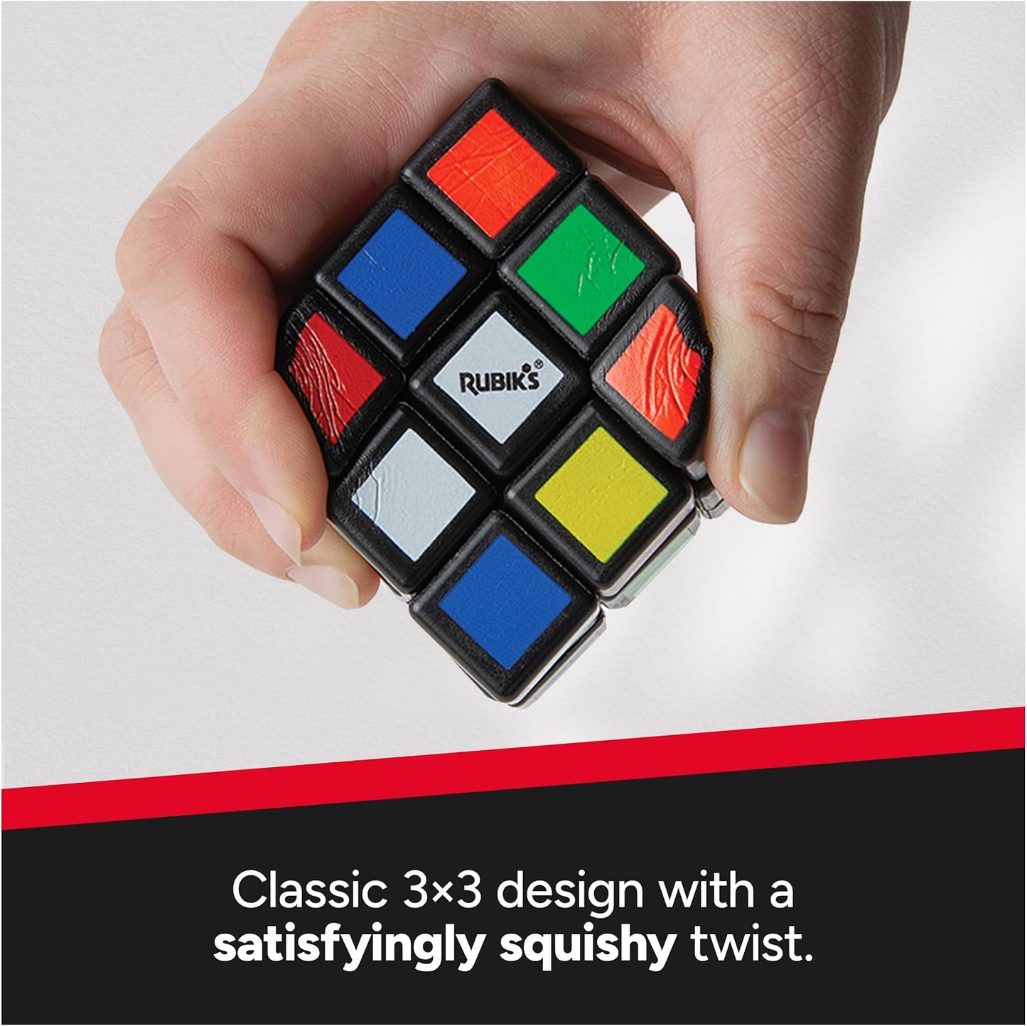 Rubik's Cube Squish Soft Sensory 3x3 Puzzle Game