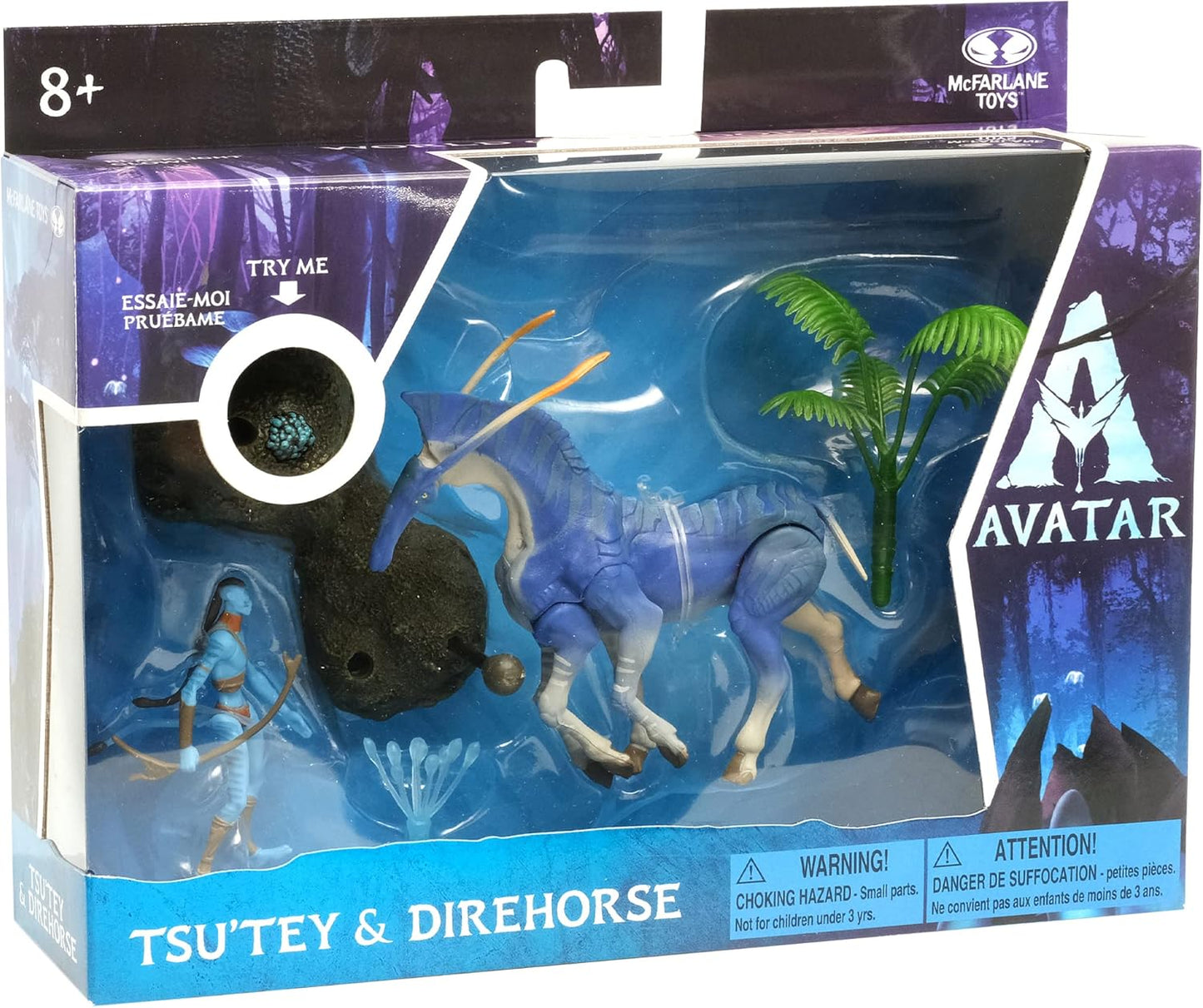 McFarlane Toys Avatar World of Pandora Tsu'tey & Direhorse