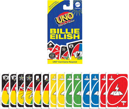 UNO Add-On Pack Billie Eilish Card Game