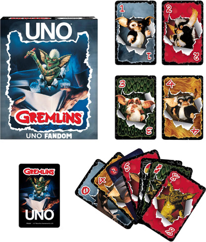 Mattel Games UNO Gremlins Card Game