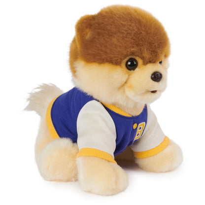 GUND Boo, The World’s Cutest Dog: Pomeranian Plush in Varsity Jacket