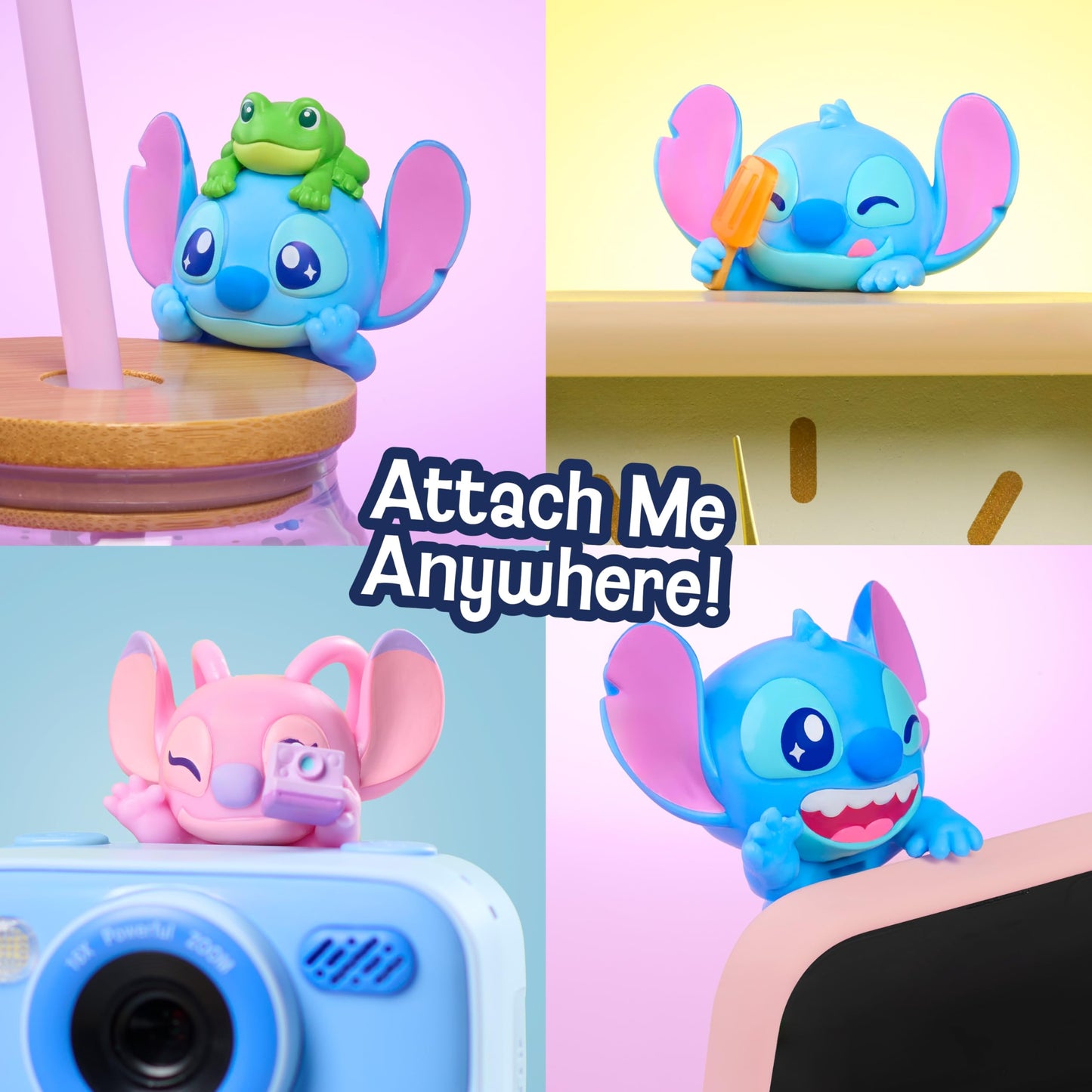 Just Play Disney Stitch Attachmeez Collectible Mini Figure Blind Box