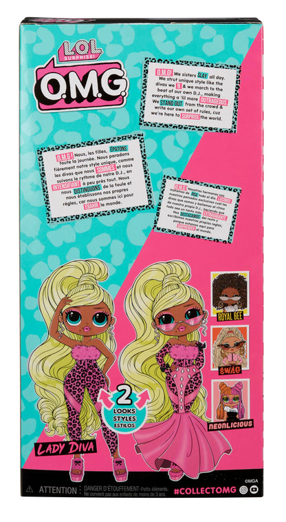 LOL Surprise OMG Lady Diva Fashion Doll