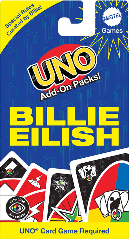 UNO Add-On Pack Billie Eilish Card Game
