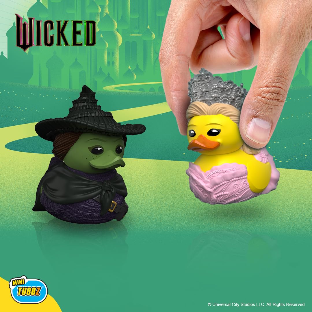 TUBBZ Mini: Wicked - Elphaba Thropp Cosplaying 2-inch Rubber Duck Vinyl Figure