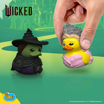 TUBBZ Mini: Wicked - Elphaba Thropp Cosplaying 2-inch Rubber Duck Vinyl Figure