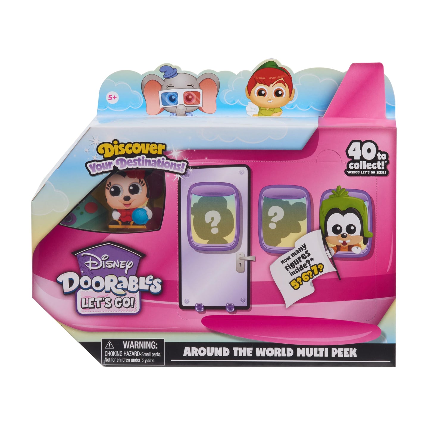 Disney Doorables Let's Go! Discover Your Destination Mini Collectible Figures