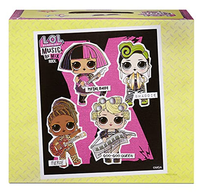 L.O.L. Surprise! Remix Rock Dolls Lil Sisters with 7 Surprises